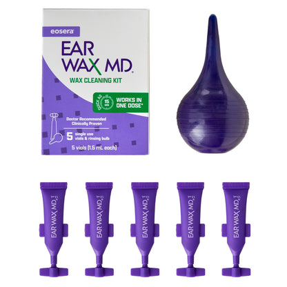 EAR WAX MD Kit - Single Use Wax Cleaning Kit