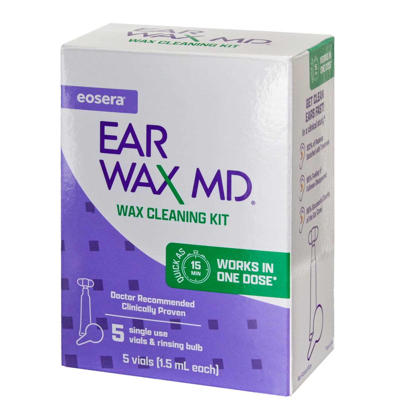 EAR WAX MD Kit - Single Use Wax Cleaning Kit