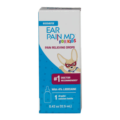 EAR PAIN MD for Kids - Pain Relieving Drops for Kids 2+