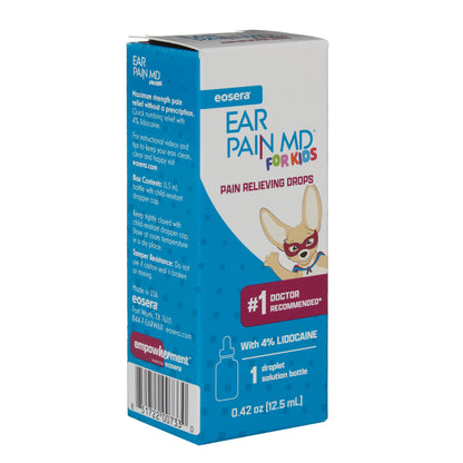 EAR PAIN MD for Kids - Pain Relieving Drops for Kids 2+