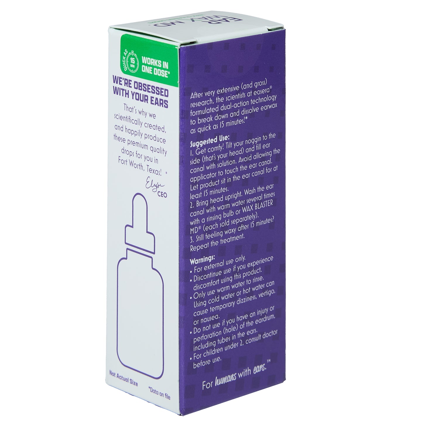 EAR WAX MD - Wax Cleaning Drops