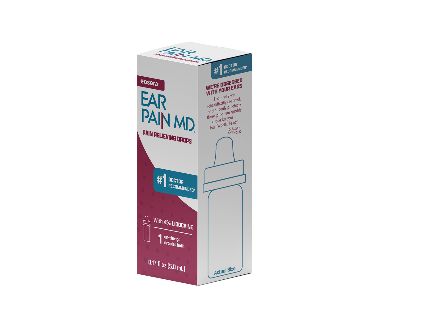 EAR PAIN MD - Pain Relieving Drops